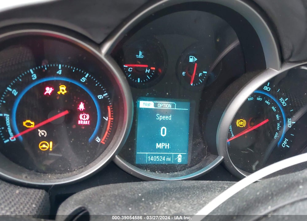 2015 CHEVROLET CRUZE 1LT AUTO VIN: 1G1PC5SB3F7119767