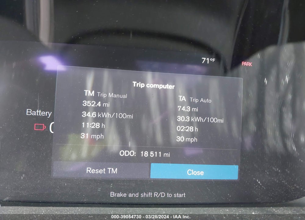 2022 VOLVO XC40 RECHARGE PURE ELECTRIC P8 TWIN PLUS VIN: YV4ED3UR9N2780237