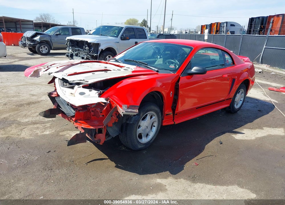 2000 FORD MUSTANG VIN: 1FAFP4040YF314553
