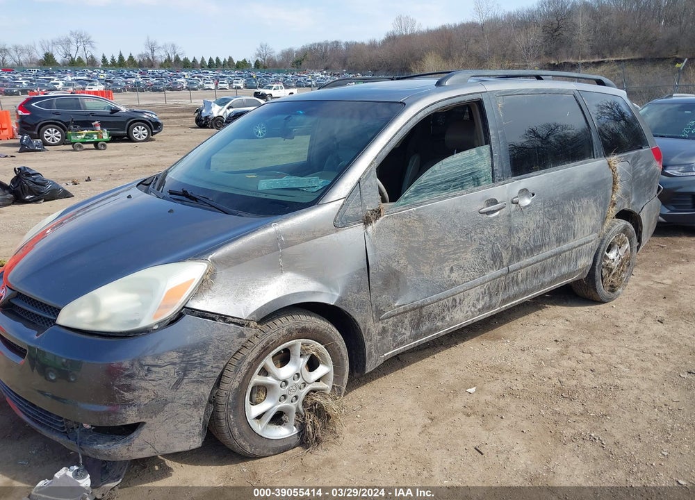 2005 TOYOTA SIENNA VIN: 5TDZA22C95S367152