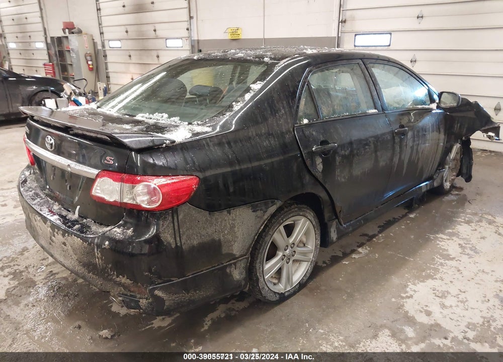 2013 TOYOTA COROLLA S VIN: 2T1BU4EE1DC123911