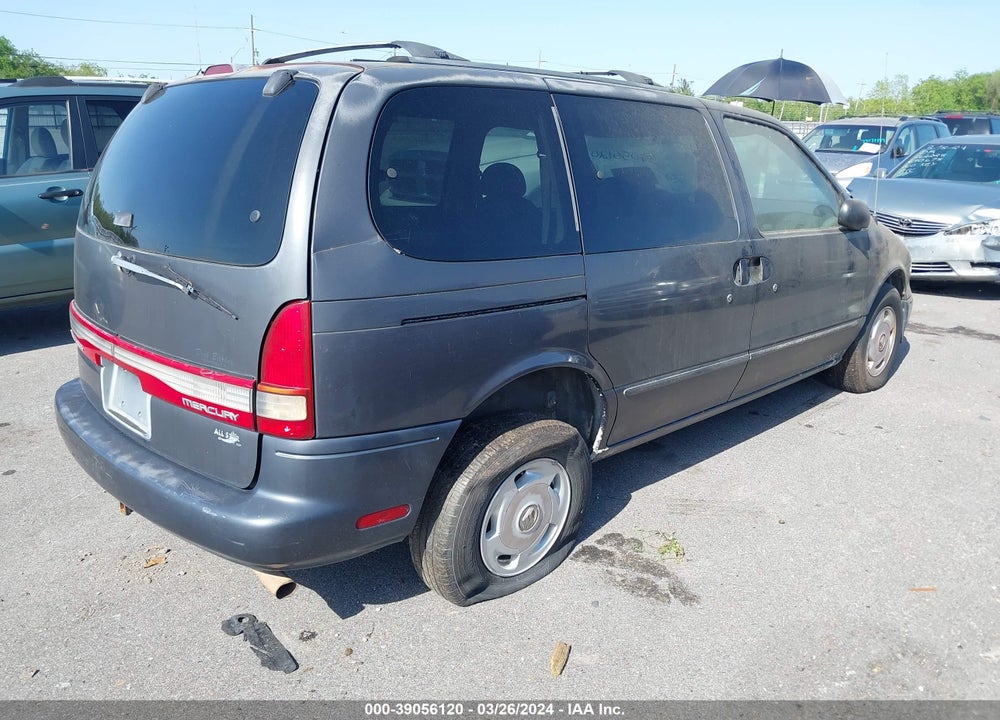 1998 MERCURY VILLAGER GS/LS/NAUTICA VIN: 4M2ZV1117WDJ15227