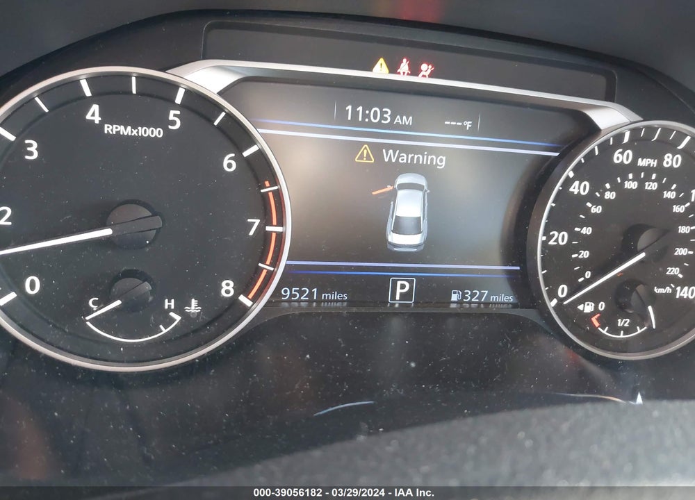 2024 NISSAN ALTIMA SV FWD VIN: 1N4BL4DVXRN300714