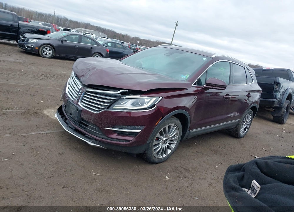 2017 LINCOLN MKC RESERVE VIN: 5LMCJ3D90HUL09128