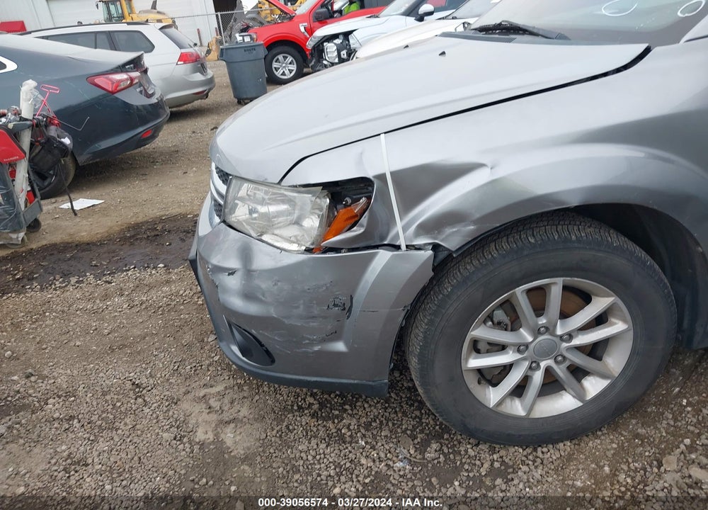 2016 DODGE JOURNEY SXT VIN: 3C4PDCBB0GT146947