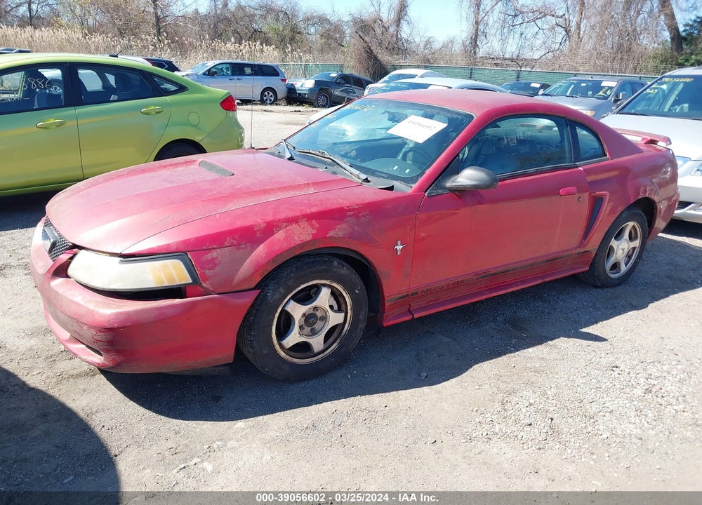 2001 FORD MUSTANG VIN: 1FAFP40481F235587
