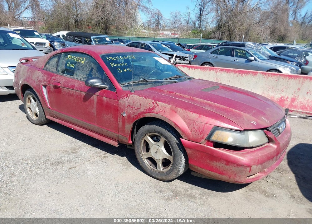 2001 FORD MUSTANG VIN: 1FAFP40481F235587