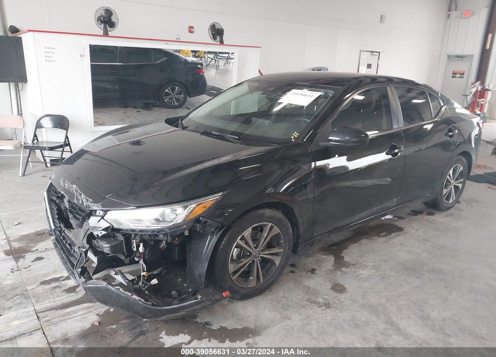 2022 NISSAN SENTRA SV XTRONIC CVT VIN: 3N1AB8CV3NY289802