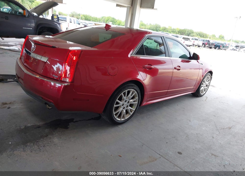 2012 CADILLAC CTS PREMIUM VIN: 1G6DP5E38C0136655