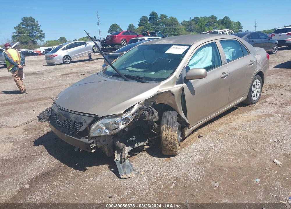 2010 TOYOTA COROLLA LE VIN: 2T1BU4EE4AC497442