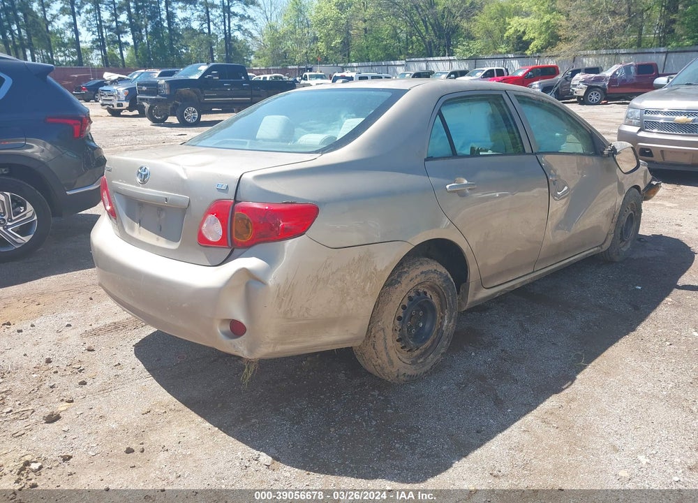 2010 TOYOTA COROLLA LE VIN: 2T1BU4EE4AC497442