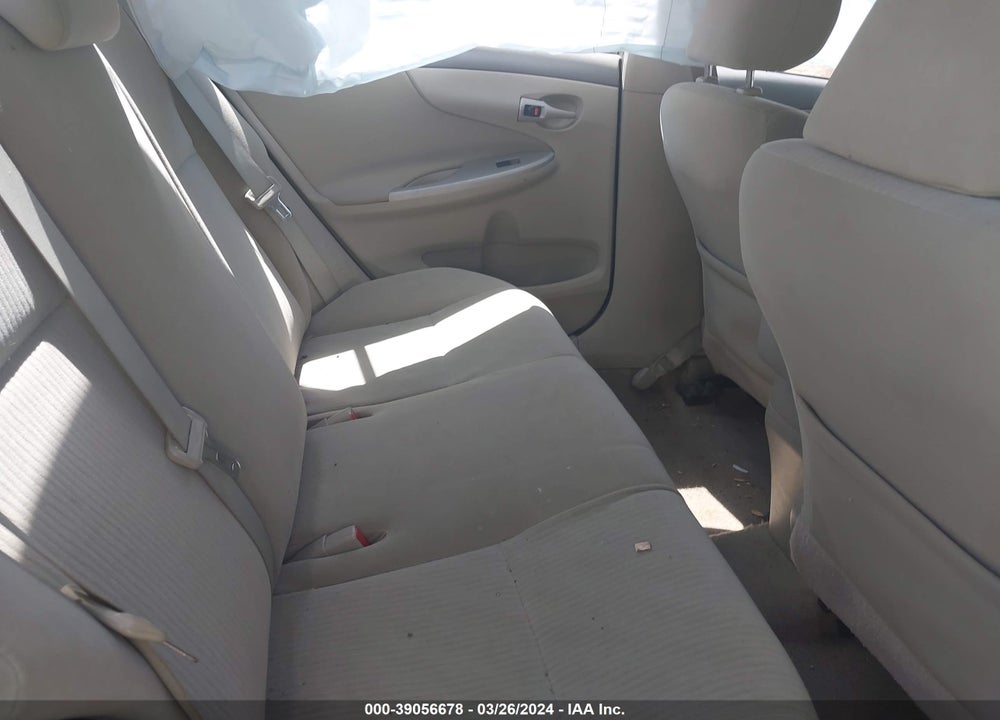 2010 TOYOTA COROLLA LE VIN: 2T1BU4EE4AC497442