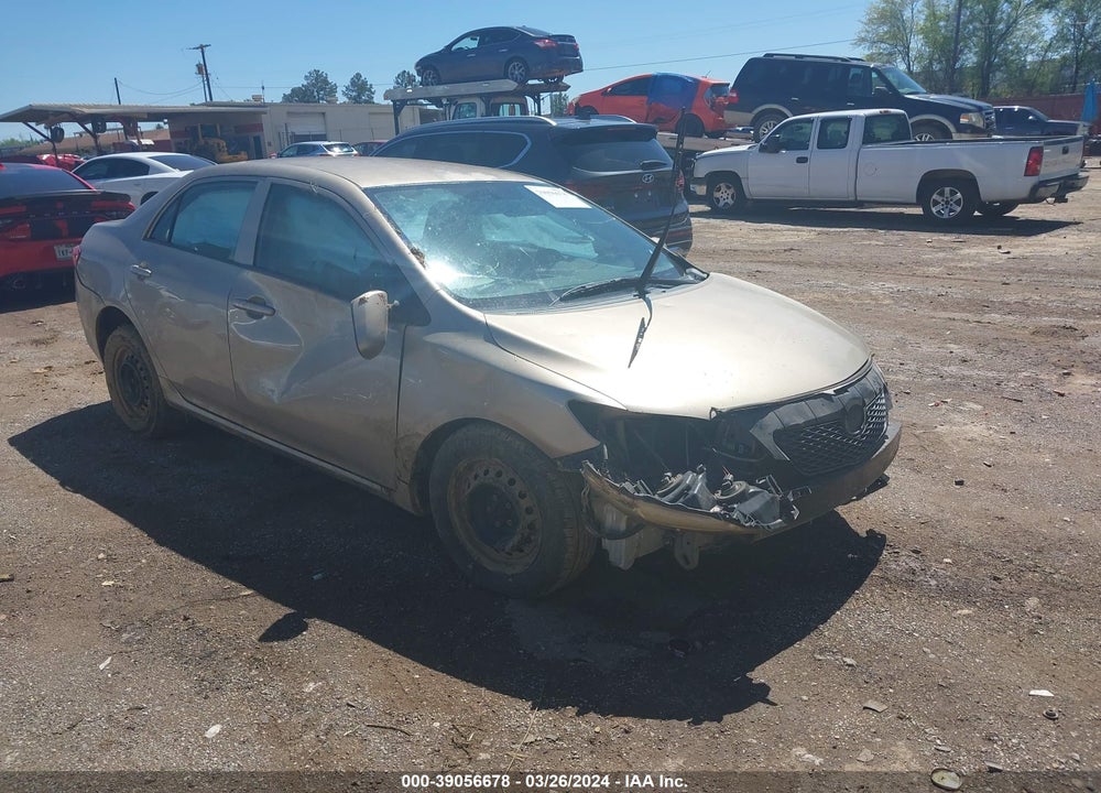 2010 TOYOTA COROLLA LE VIN: 2T1BU4EE4AC497442