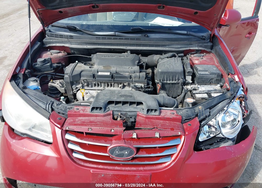 2010 HYUNDAI ELANTRA GLS VIN: KMHDU4AD8AU884709