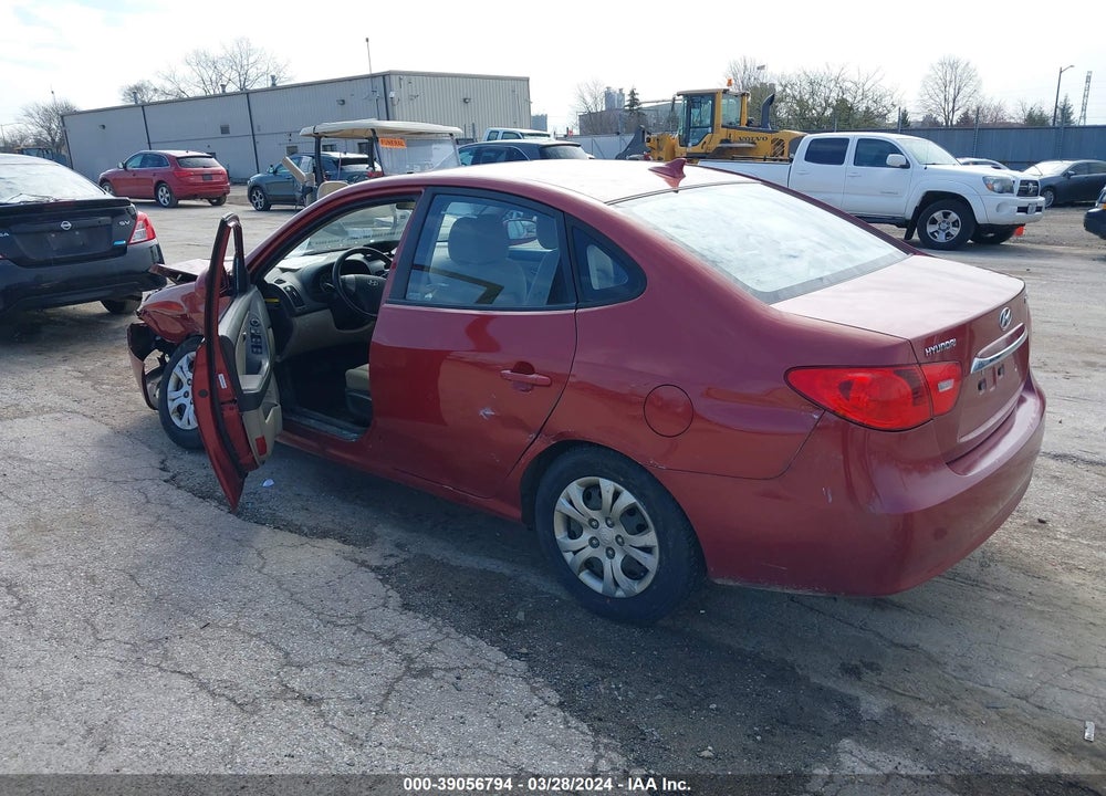 2010 HYUNDAI ELANTRA GLS VIN: KMHDU4AD8AU884709