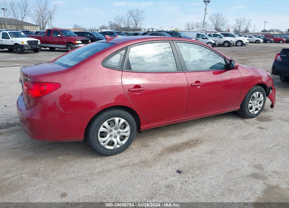2010 HYUNDAI ELANTRA GLS VIN: KMHDU4AD8AU884709