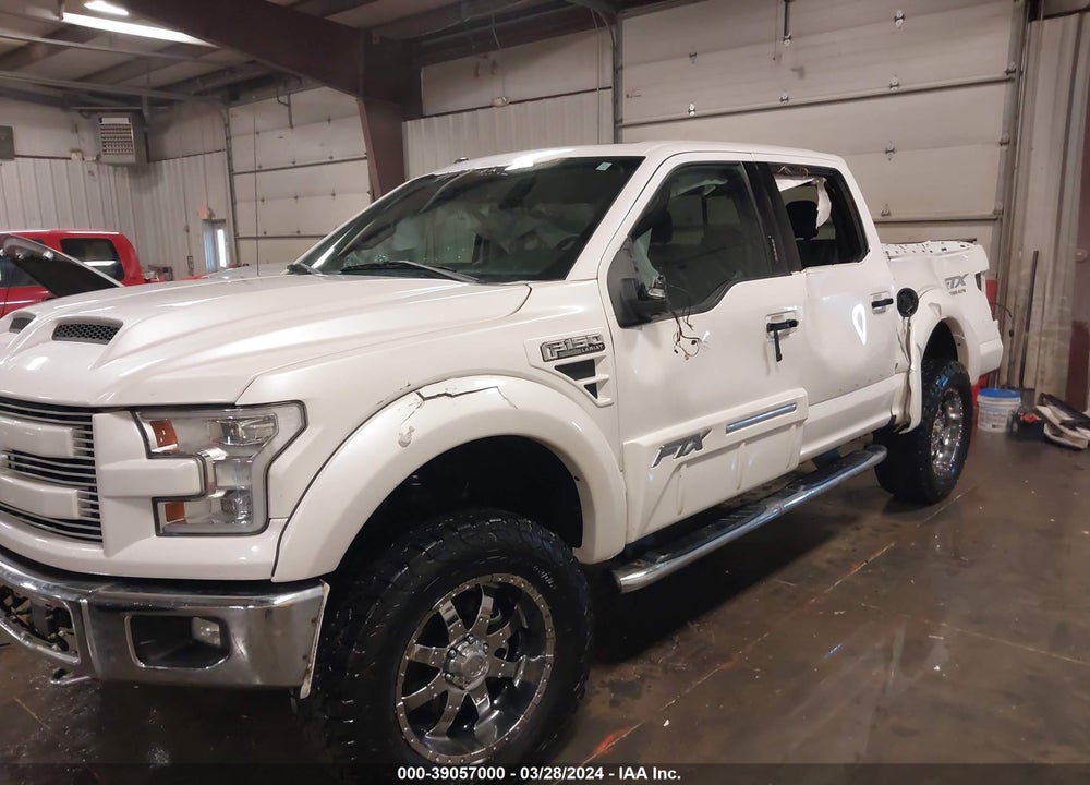 2015 FORD F-150 LARIAT VIN: 1FTEW1EFXFKD99567