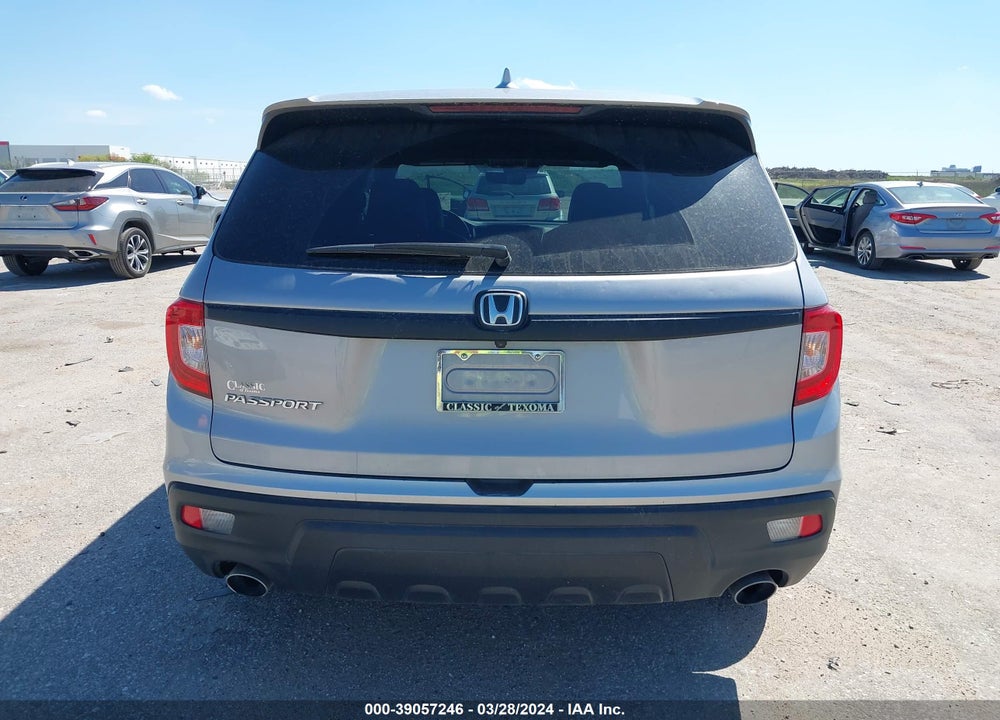 2021 HONDA PASSPORT 2WD EX-L VIN: 5FNYF7H50MB007161