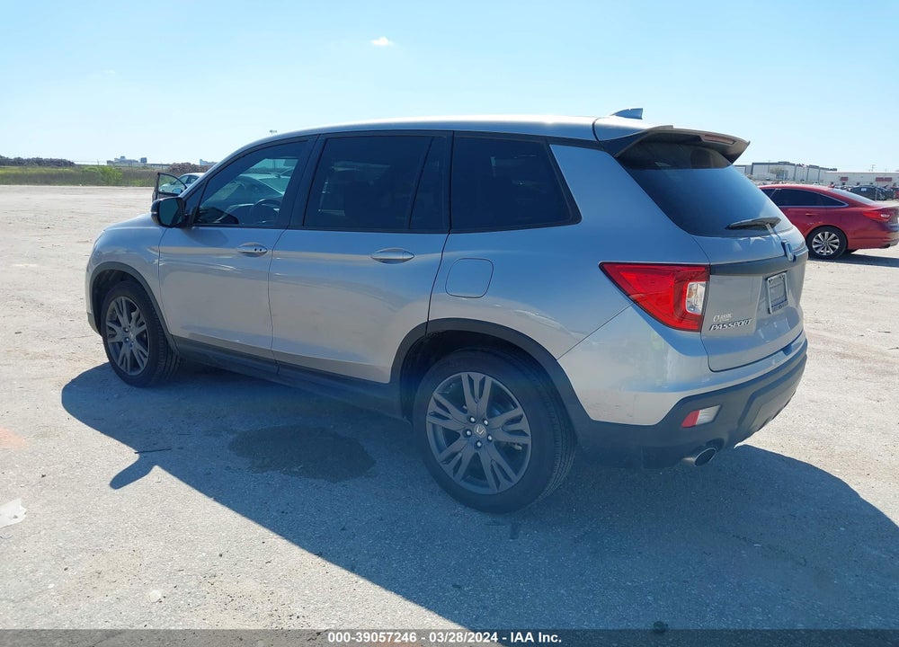 2021 HONDA PASSPORT 2WD EX-L VIN: 5FNYF7H50MB007161