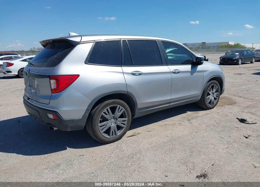 2021 HONDA PASSPORT 2WD EX-L VIN: 5FNYF7H50MB007161