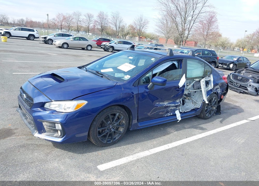 2020 SUBARU WRX PREMIUM VIN: JF1VA1C61L9827147
