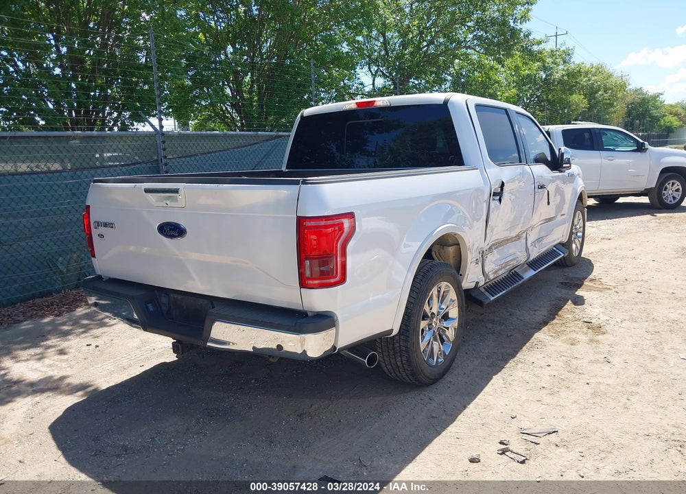 2017 FORD F-150 LARIAT VIN: 1FTEW1CGXHKC62000