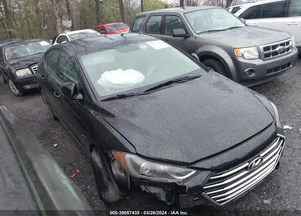 2017 HYUNDAI ELANTRA SE VIN: 5NPD84LF1HH038739