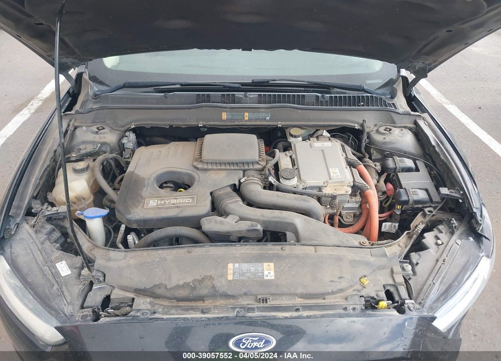 2013 FORD FUSION HYBRID SE VIN: 3FA6P0LU1DR344792