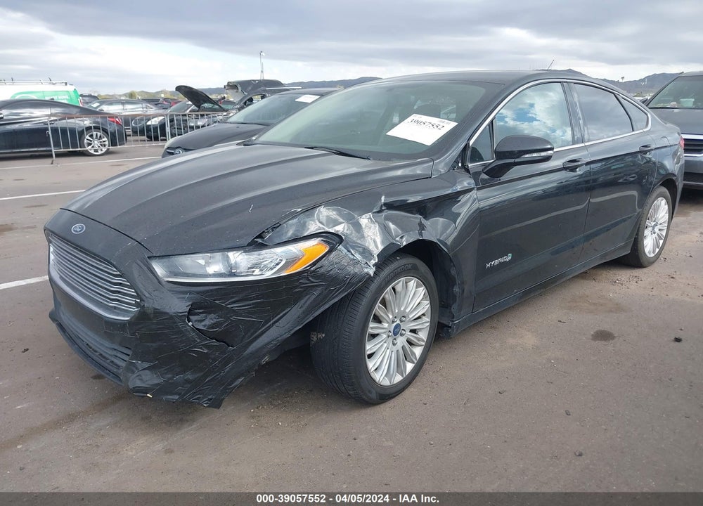 2013 FORD FUSION HYBRID SE VIN: 3FA6P0LU1DR344792