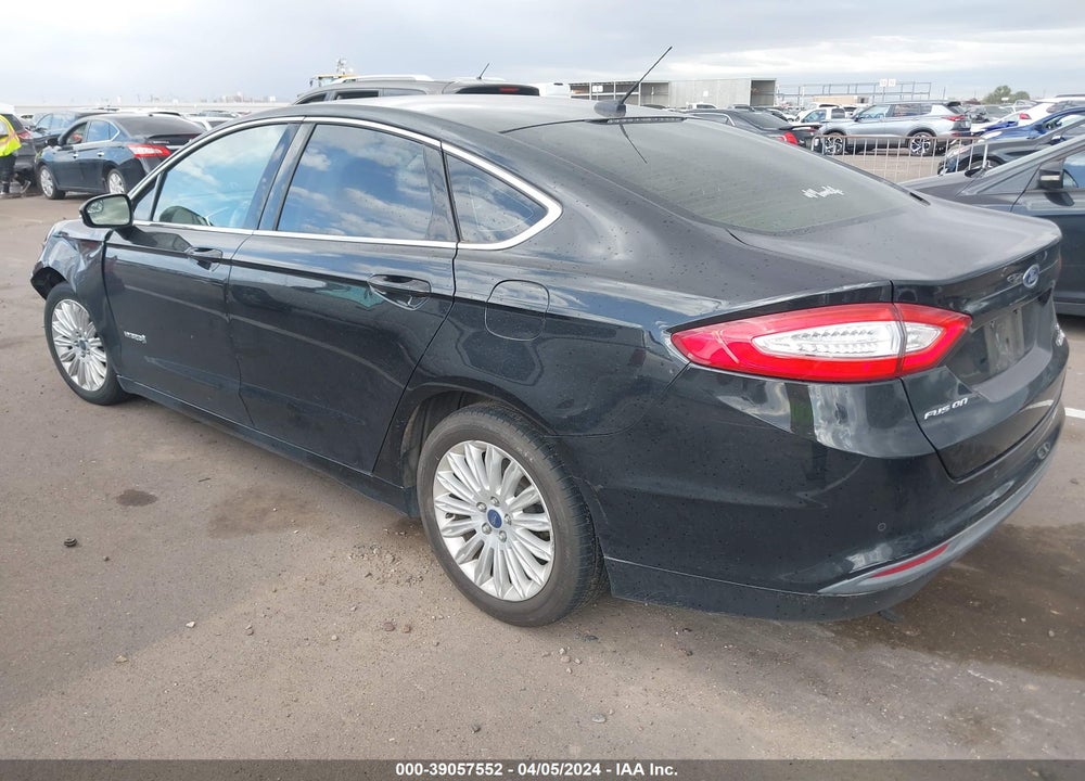 2013 FORD FUSION HYBRID SE VIN: 3FA6P0LU1DR344792