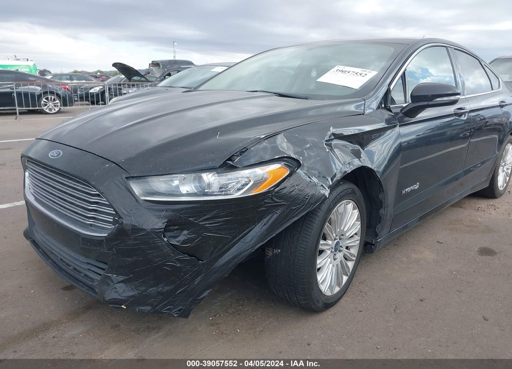 2013 FORD FUSION HYBRID SE VIN: 3FA6P0LU1DR344792