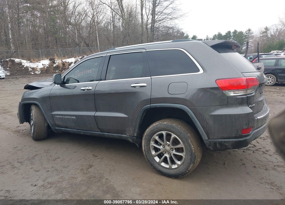 2015 JEEP GRAND CHEROKEE LIMITED VIN: 1C4RJFBG4FC124765