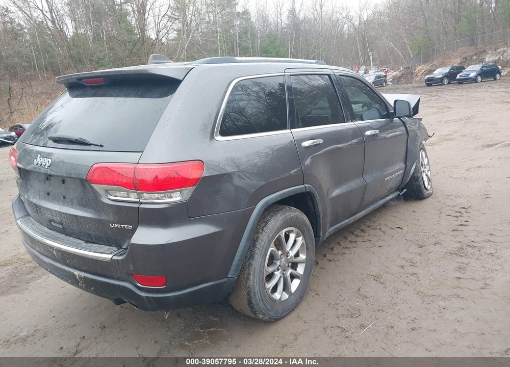 2015 JEEP GRAND CHEROKEE LIMITED VIN: 1C4RJFBG4FC124765