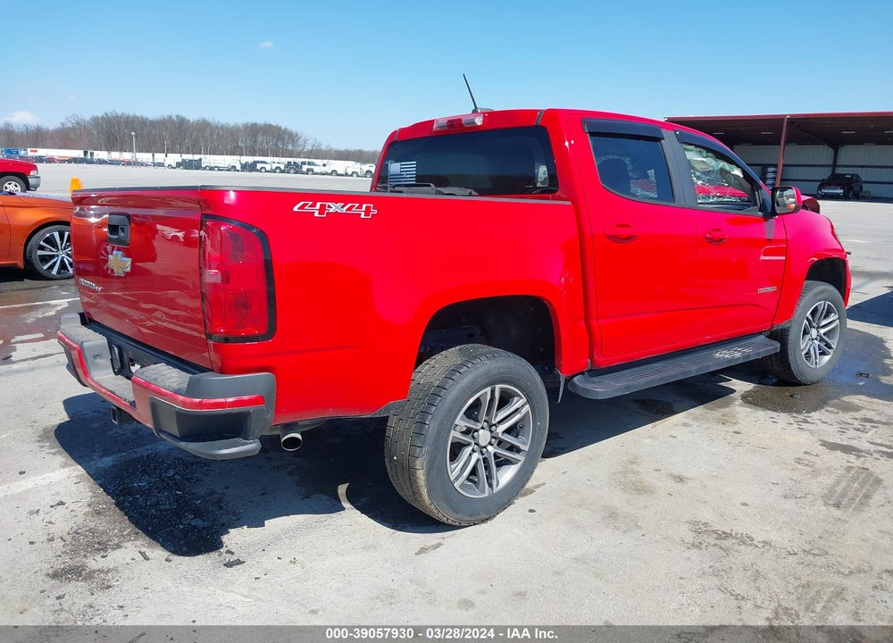 2019 CHEVROLET COLORADO WT VIN: 1GCGTBEN9K1170408
