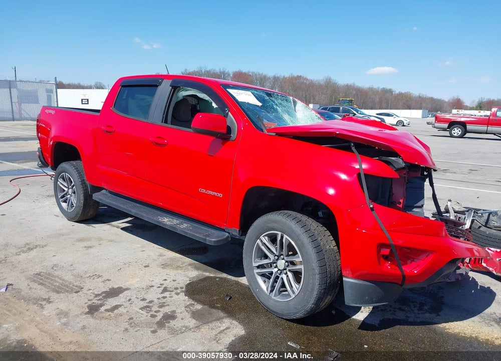 2019 CHEVROLET COLORADO WT VIN: 1GCGTBEN9K1170408