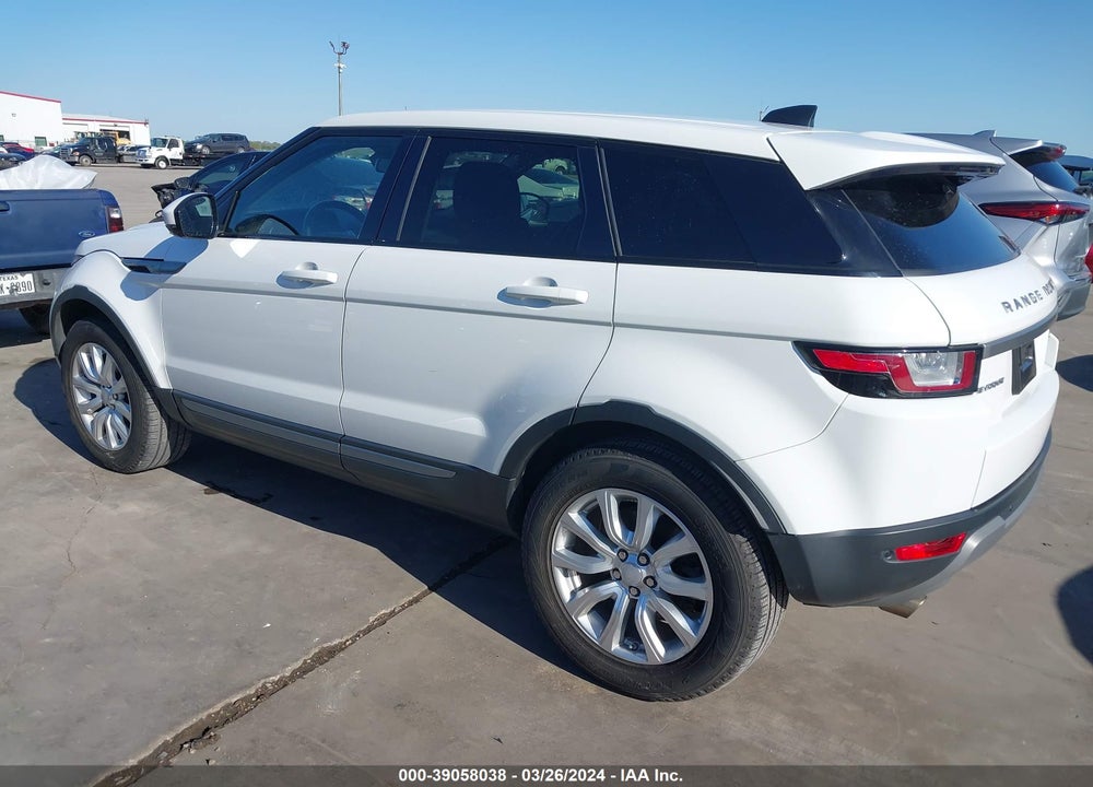 2017 LAND ROVER RANGE ROVER EVOQUE SE/SE PREMIUM VIN: SALVP2BG4HH243534