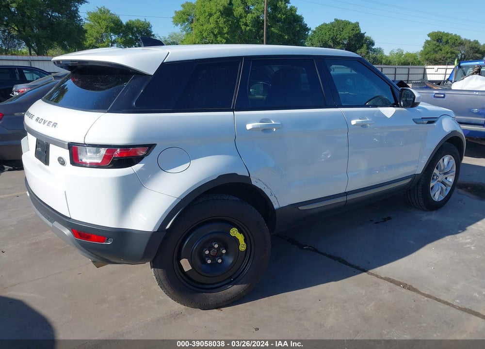 2017 LAND ROVER RANGE ROVER EVOQUE SE/SE PREMIUM VIN: SALVP2BG4HH243534