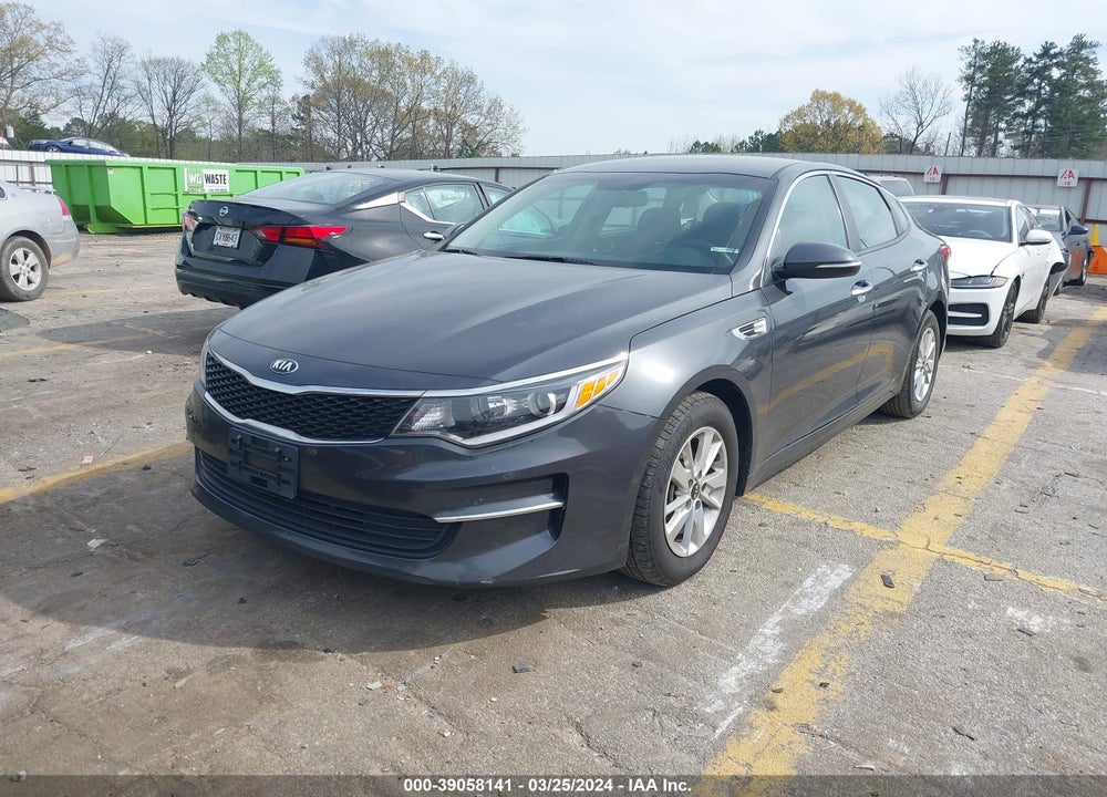 2018 KIA OPTIMA LX VIN: KNAGT4L30J5212238