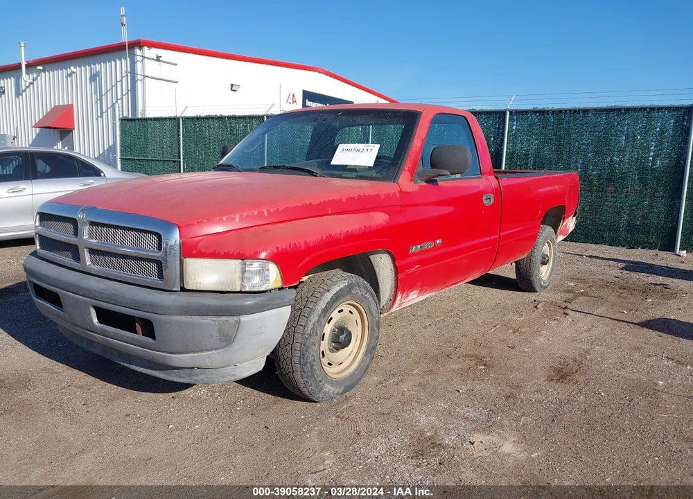 1998 DODGE RAM 1500 ST/WS VIN: 1B7HC16X8WS673717