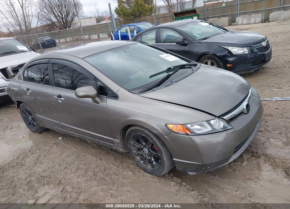 2006 HONDA CIVIC LX VIN: 1HGFA16516L123539