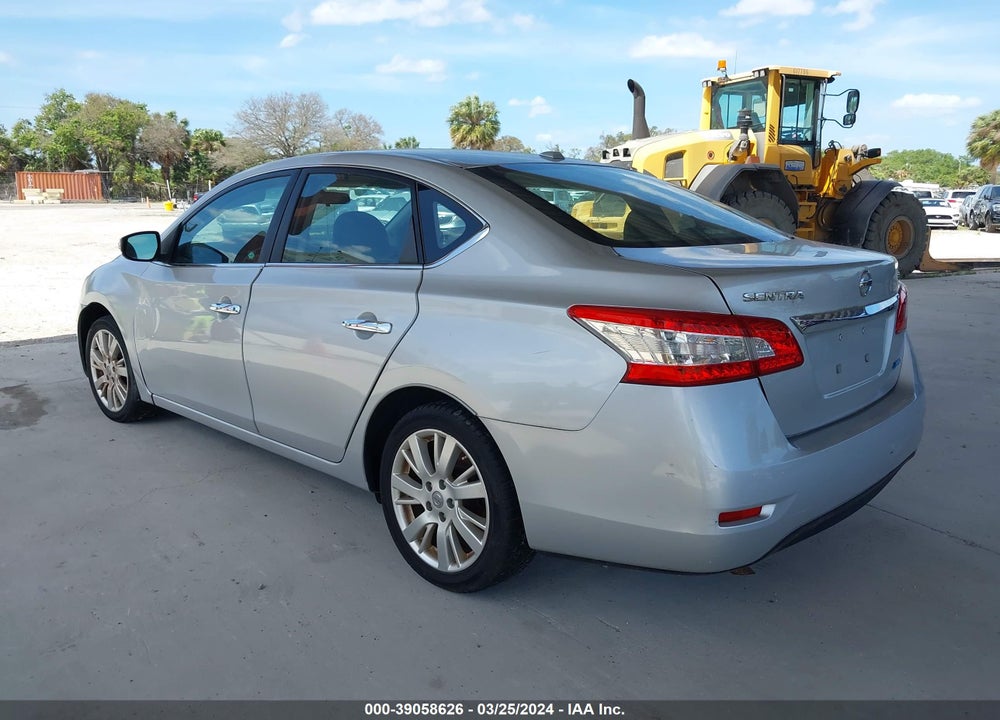 2013 NISSAN SENTRA SL VIN: 3N1AB7AP3DL733478
