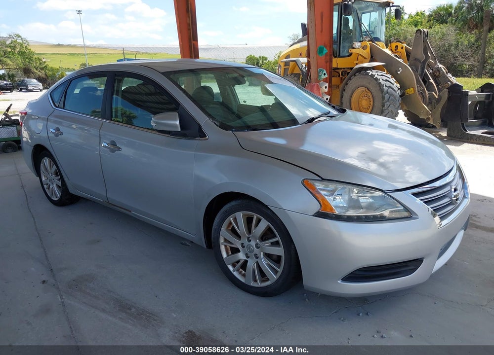 2013 NISSAN SENTRA SL VIN: 3N1AB7AP3DL733478