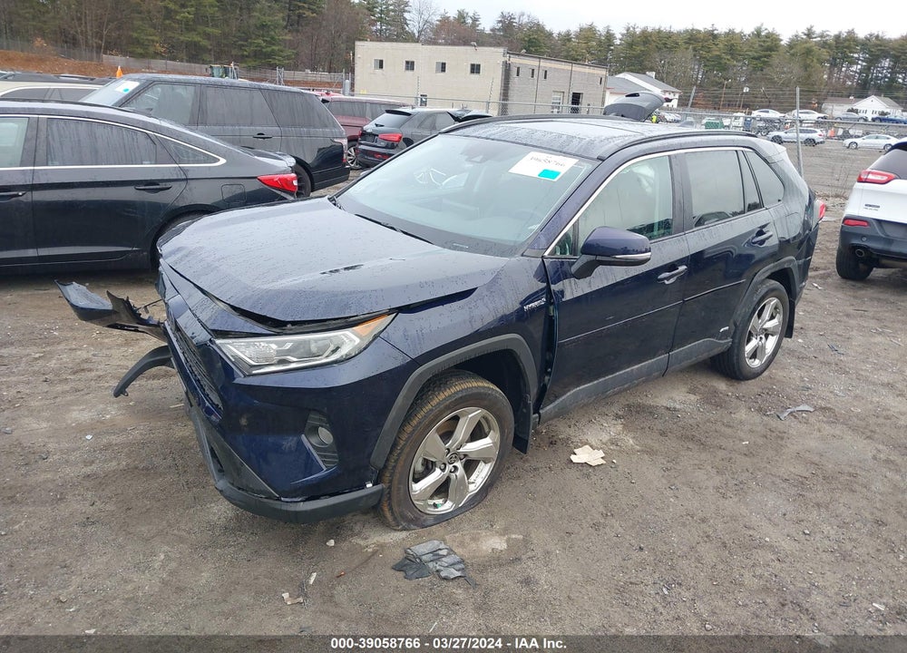 2021 TOYOTA RAV4 XLE PREMIUM HYBRID VIN: 4T3B6RFVXMU046273