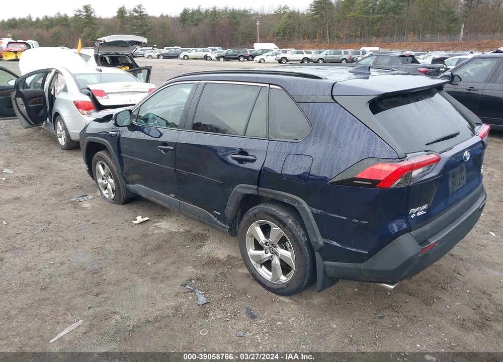 2021 TOYOTA RAV4 XLE PREMIUM HYBRID VIN: 4T3B6RFVXMU046273