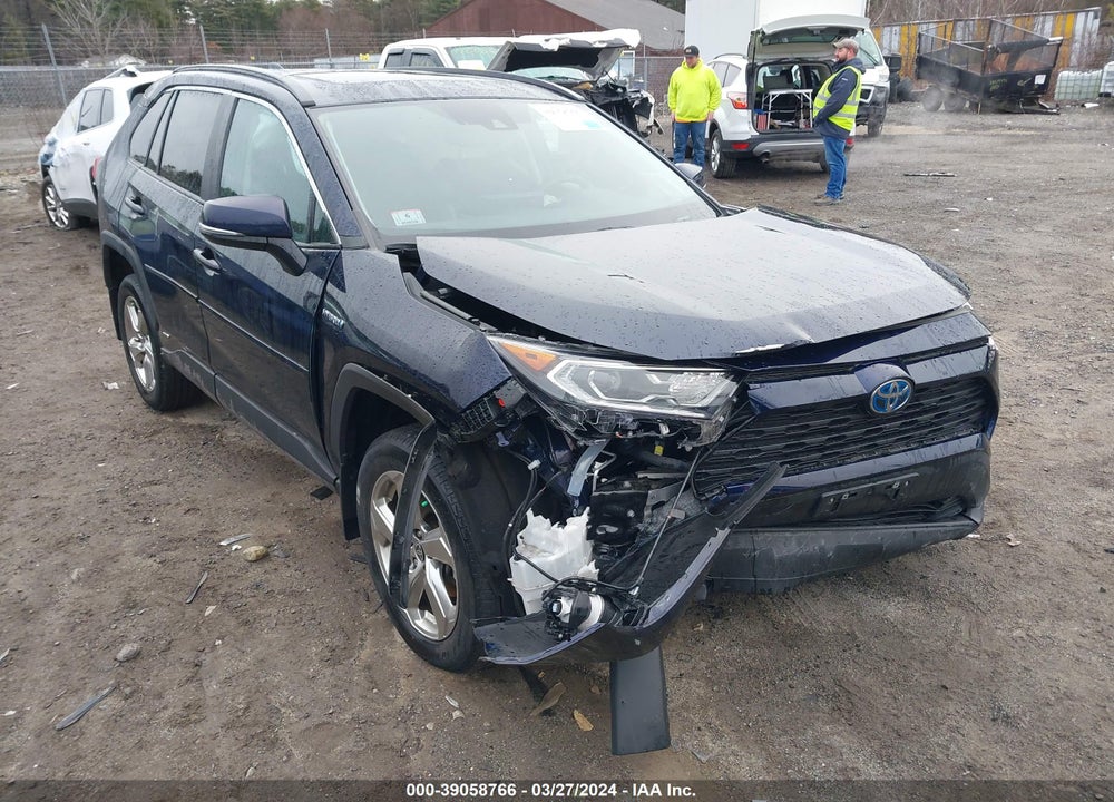 2021 TOYOTA RAV4 XLE PREMIUM HYBRID VIN: 4T3B6RFVXMU046273