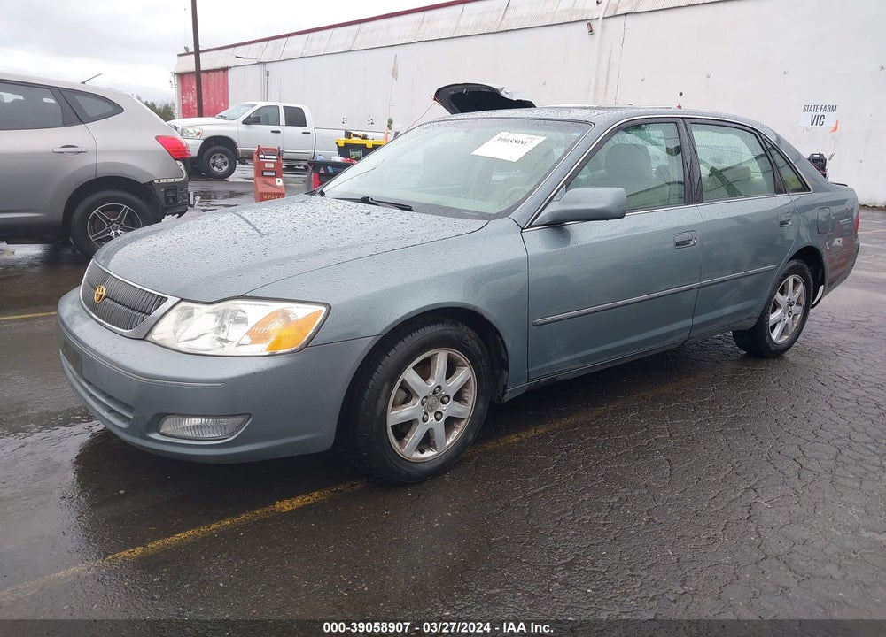 2002 TOYOTA AVALON XLS VIN: 4T1BF28B42U229684