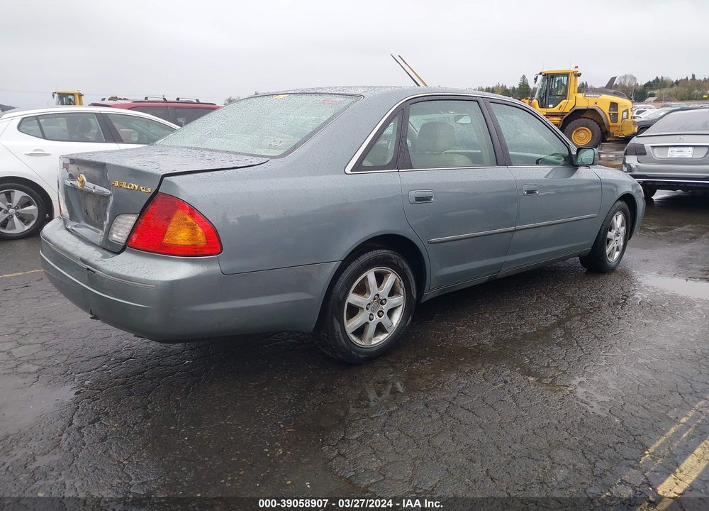 2002 TOYOTA AVALON XLS VIN: 4T1BF28B42U229684