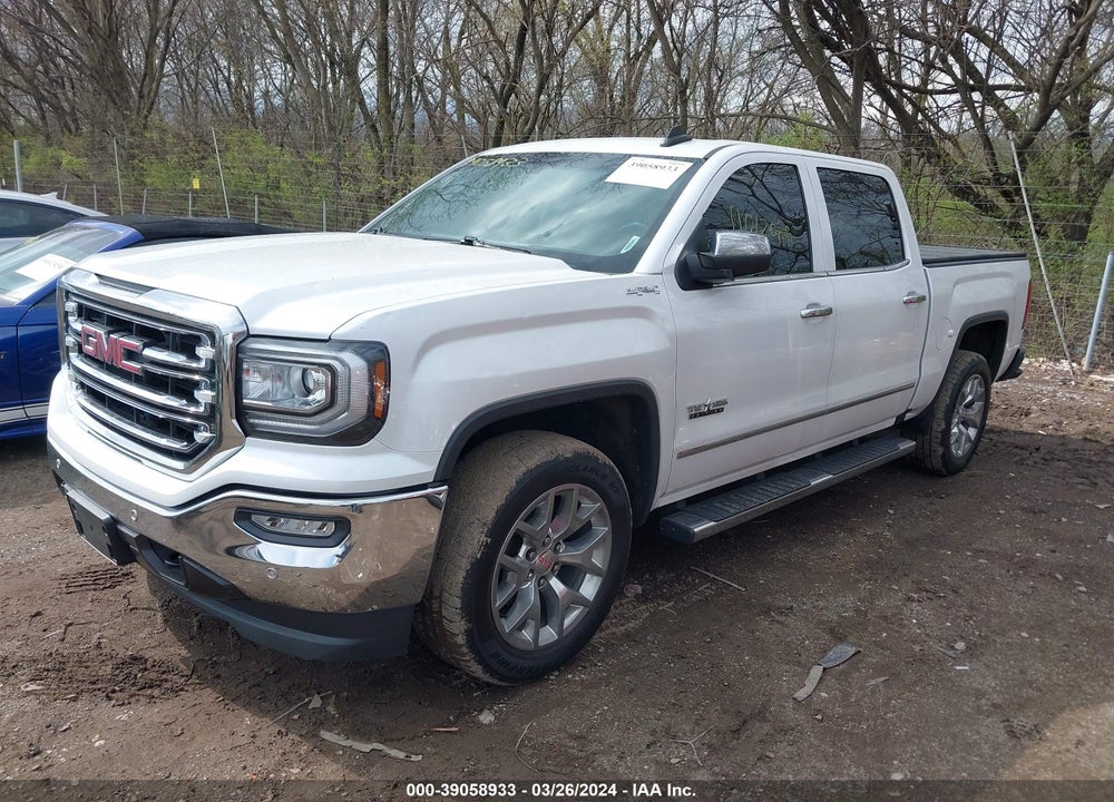 2018 GMC SIERRA 1500 SLT VIN: 3GTU2NEC3JG280974