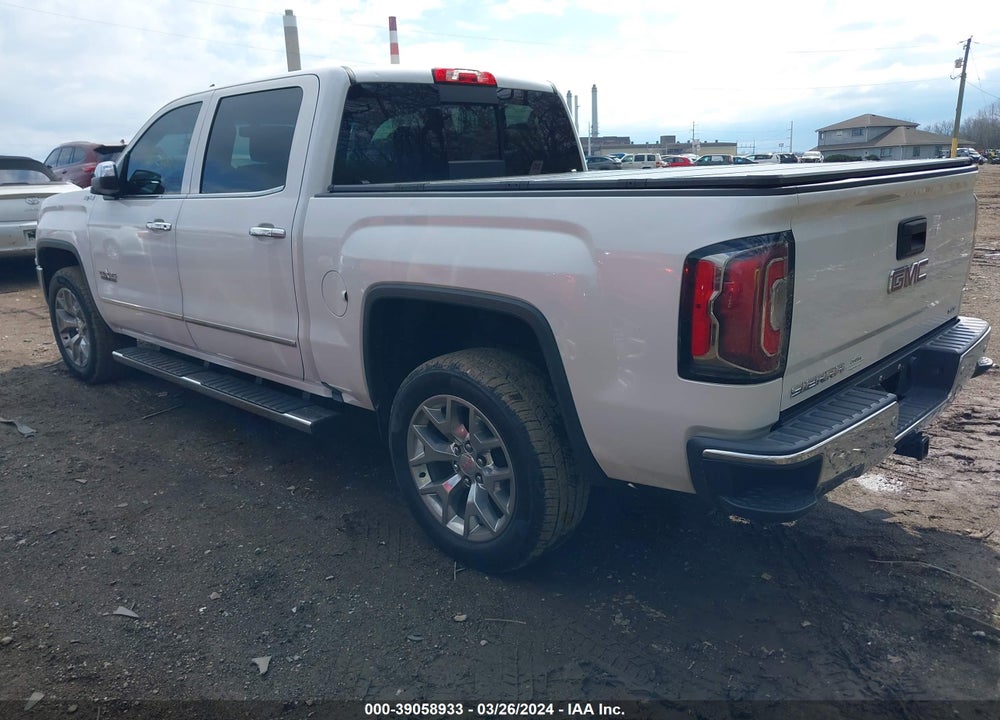 2018 GMC SIERRA 1500 SLT VIN: 3GTU2NEC3JG280974