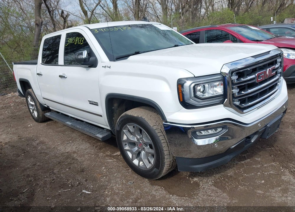 2018 GMC SIERRA 1500 SLT VIN: 3GTU2NEC3JG280974